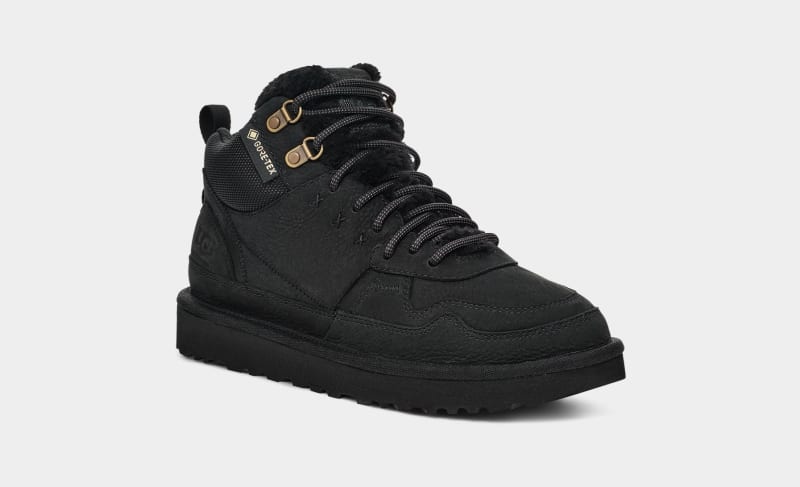 Black Ugg Highland Hi Goretex Women's Sneakers | South Africa-0185639