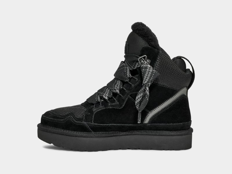 Black Ugg Highmel Women's Sneakers | South Africa-6473082