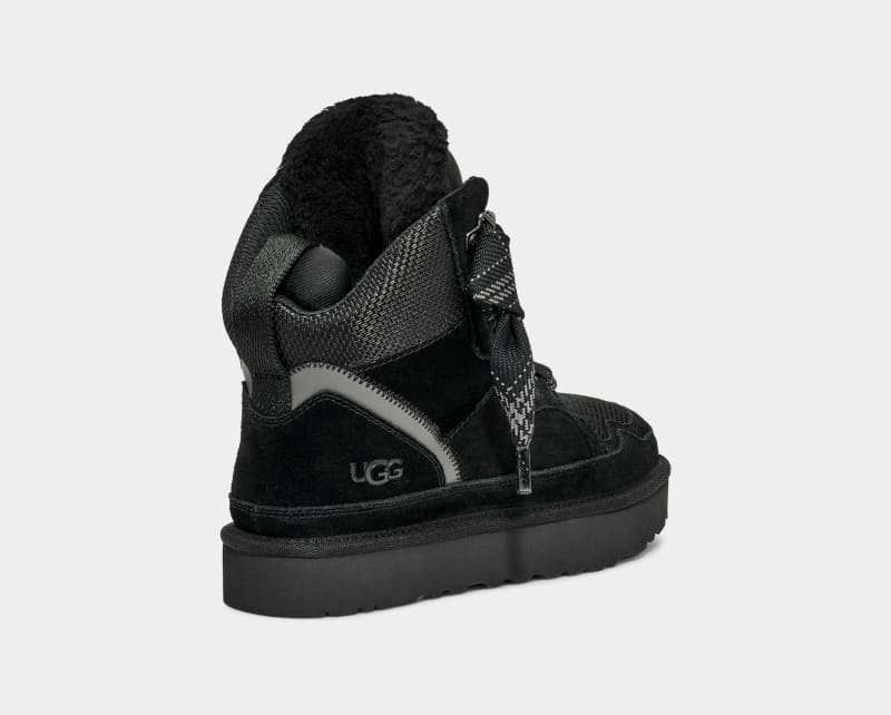 Black Ugg Highmel Women's Sneakers | South Africa-6473082