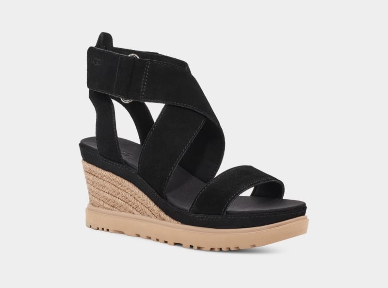 Black Ugg Ileana Ankle Women's Sandals | South Africa-3597824