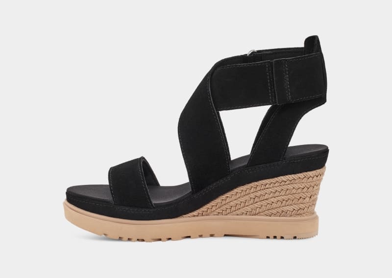 Black Ugg Ileana Ankle Women's Sandals | South Africa-3597824