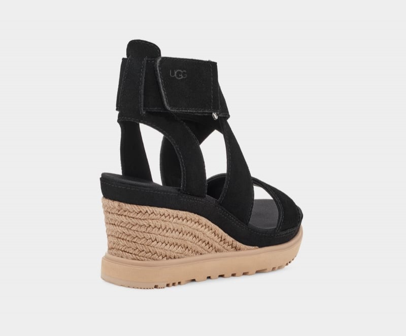 Black Ugg Ileana Ankle Women's Sandals | South Africa-3597824