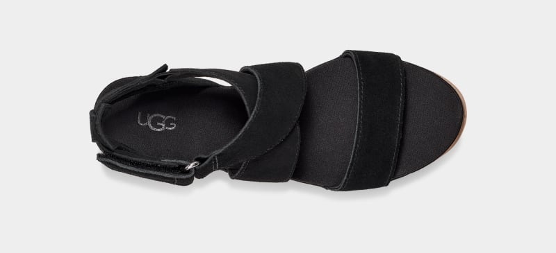 Black Ugg Ileana Ankle Women's Sandals | South Africa-3597824