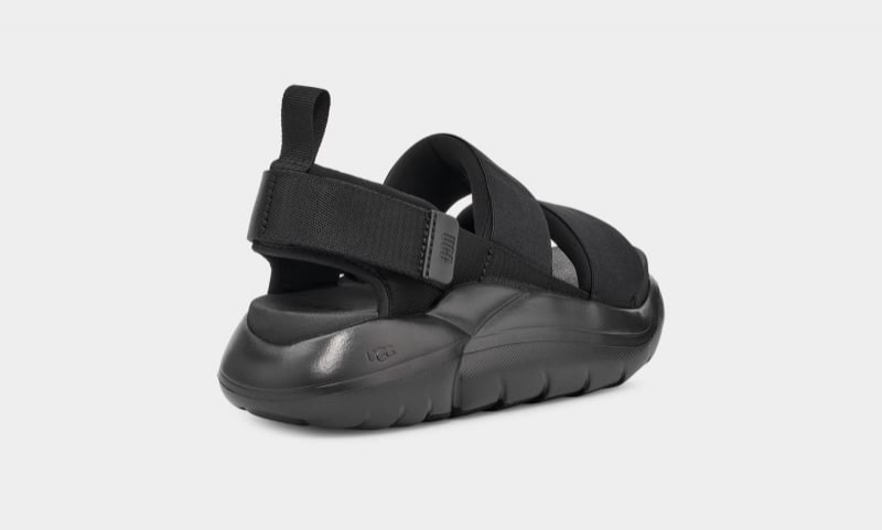 Black Ugg La Cloud Sport Women's Sandals | South Africa-1563720