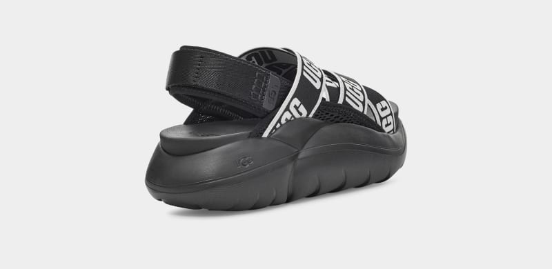 Black Ugg La Cloud Women's Sandals | South Africa-2173948