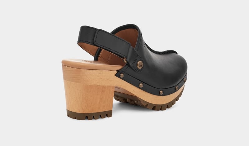 Black Ugg Lanni Women's Sandals | South Africa-6918025