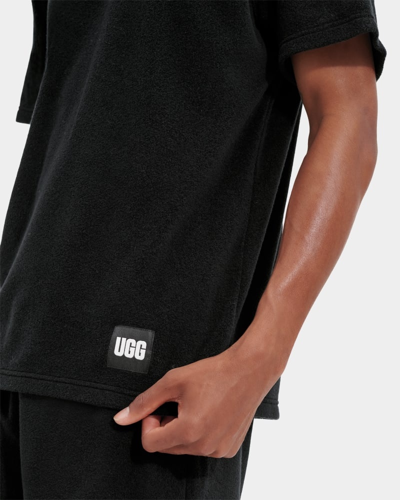 Black Ugg Mathew Men's Tee | South Africa-0917643