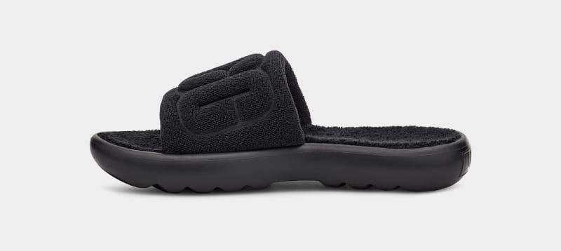 Black Ugg Mini Women's Slides | South Africa-7546281