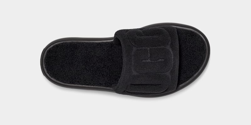 Black Ugg Mini Women's Slides | South Africa-7546281