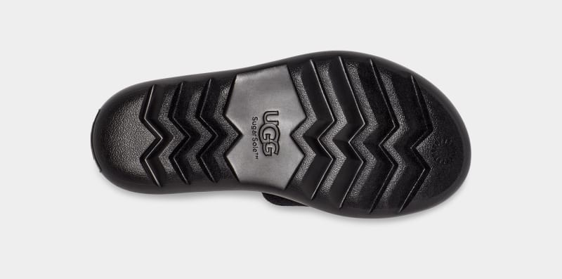 Black Ugg Mini Women's Slides | South Africa-7546281