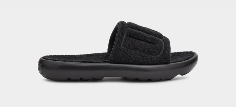 Black Ugg Mini Women\'s Slides | South Africa-7546281