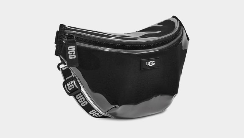 Black Ugg Nasha Clear Women's Belt Bags | South Africa-8964152