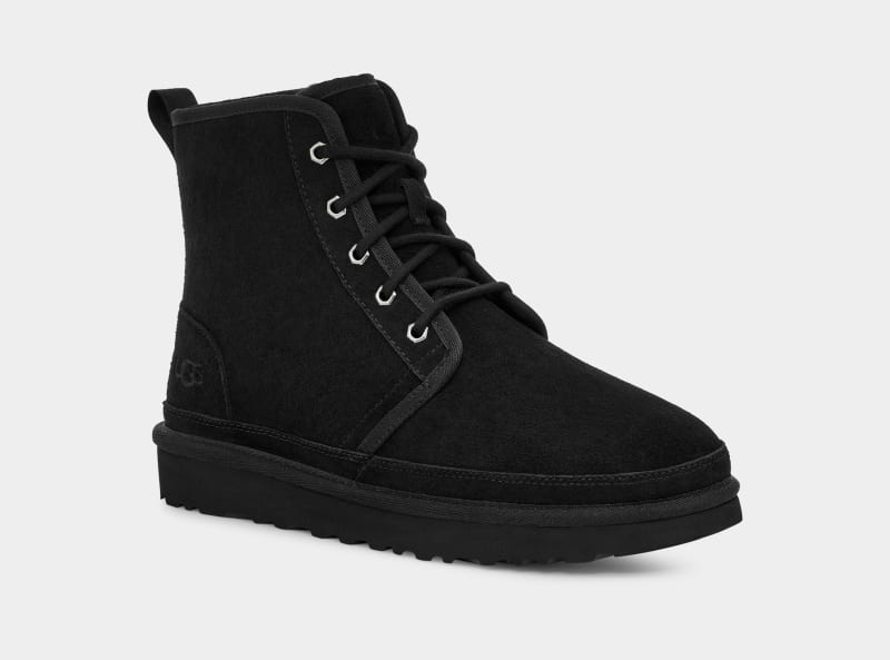 Black Ugg Neumel High Men's Boots | South Africa-7406213