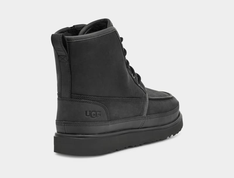 Black Ugg Neumel High Moc Weather Men's Boots | South Africa-0716324