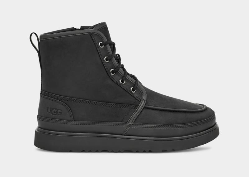 Black Ugg Neumel High Moc Weather Men\'s Boots | South Africa-0716324