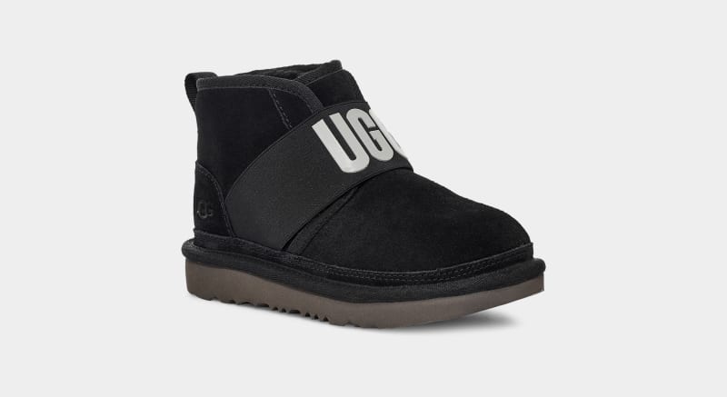 Black Ugg Neumel Ii Graphic Kids' Boots | South Africa-4136082