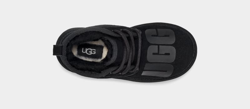 Black Ugg Neumel Ii Scatter Graphic Kids' Boots | South Africa-9356208