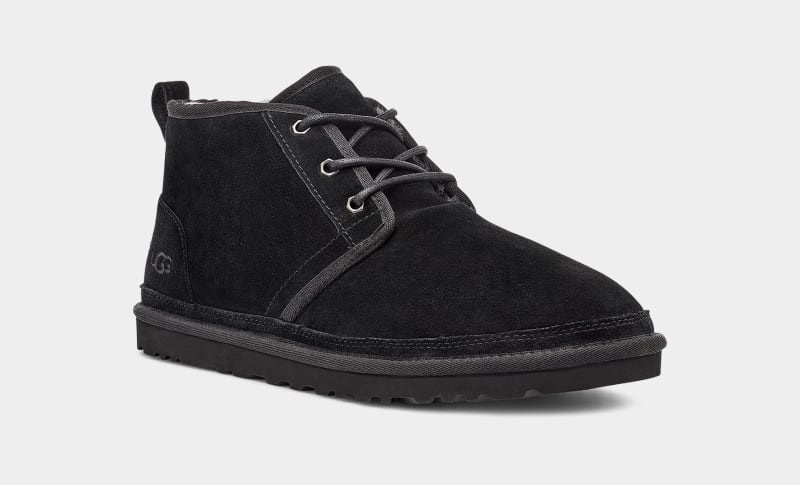 Black Ugg Neumel Men's Boots | South Africa-8725634