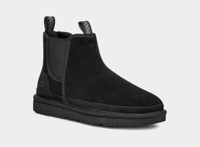 Black Ugg Neumel Men's Chelsea Boots | South Africa-3984561