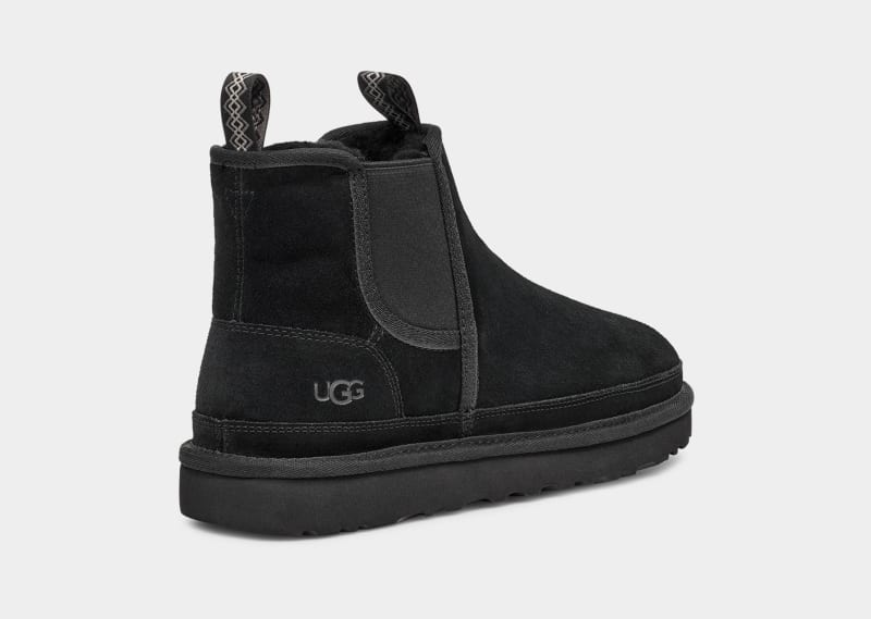 Black Ugg Neumel Men's Chelsea Boots | South Africa-3984561