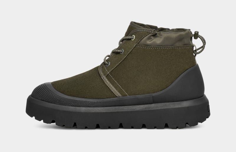 Black Ugg Neumel Weather Hybrid Men's Boots | South Africa-2543170