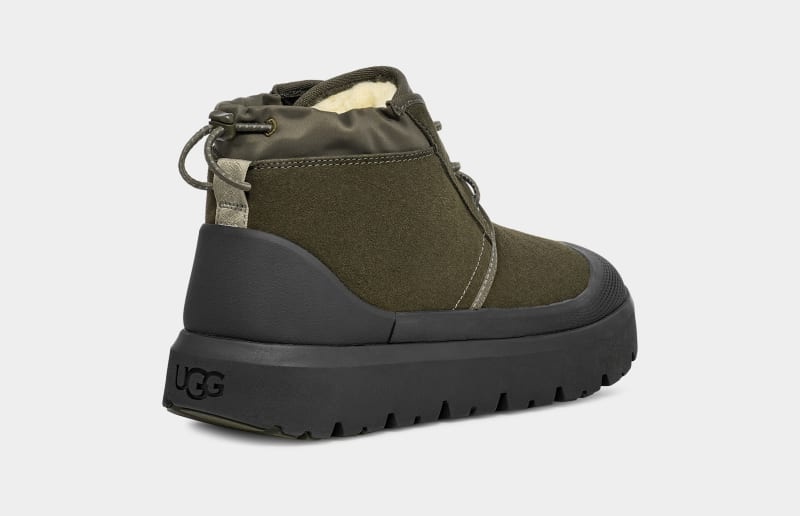 Black Ugg Neumel Weather Hybrid Men's Boots | South Africa-2543170