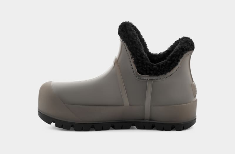 Black Ugg Raincloud Clear Women's Boots | South Africa-4108957