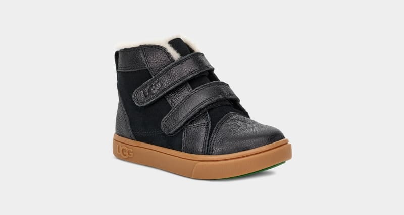 Black Ugg Rennon Ii Kids' Sneakers | South Africa-1940872