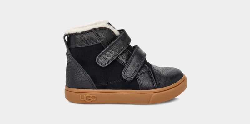 Black Ugg Rennon Ii Kids\' Sneakers | South Africa-1940872