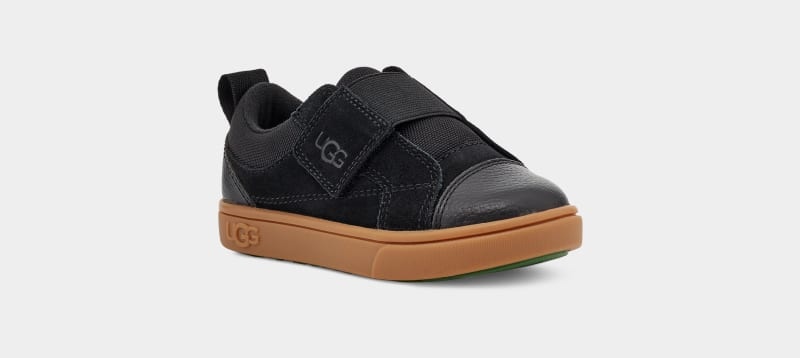 Black Ugg Rennon Low Kids' Sneakers | South Africa-9325801