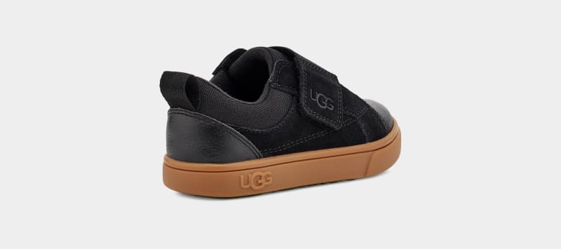 Black Ugg Rennon Low Kids' Sneakers | South Africa-9325801