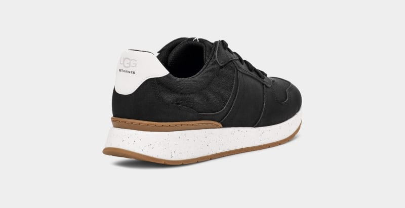 Black Ugg Retrainer Women's Sneakers | South Africa-2783601