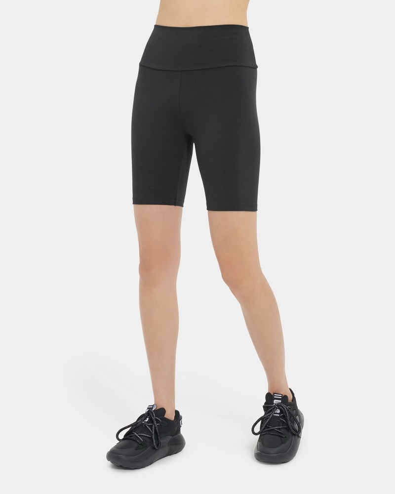 Black Ugg Rilynn Biker Women's Shorts | South Africa-5804293