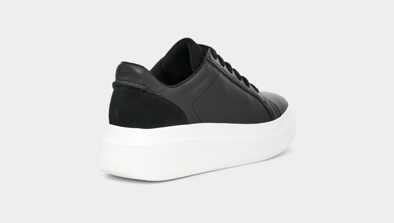 Black Ugg Scape Lace Women's Sneakers | South Africa-8061549