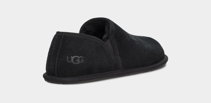 Black Ugg Scuff Romeo Ii Men's Slippers | South Africa-8540176