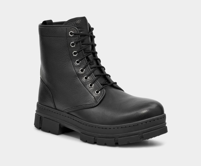 Black Ugg Skyview Service Men's Boots | South Africa-2893715