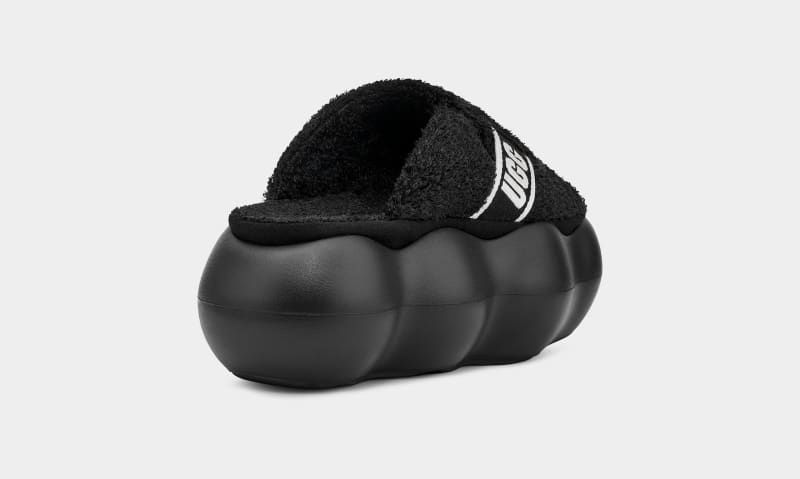 Black Ugg Sugarcloud Women's Slides | South Africa-6319804