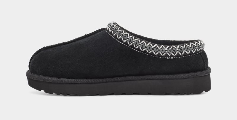 Black Ugg Tasman Men's Slippers | South Africa-2309618