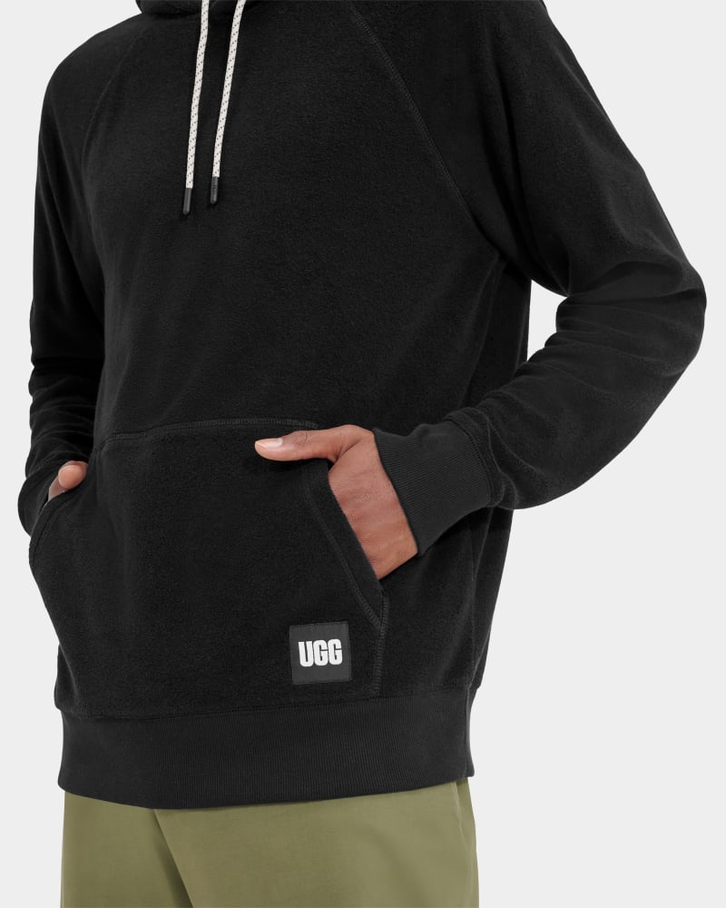 Black Ugg Terrance Men's Hoodie | South Africa-1924376