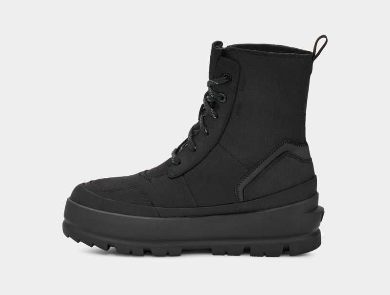 Black Ugg The Ugg Lug Women's Boots | South Africa-2470659