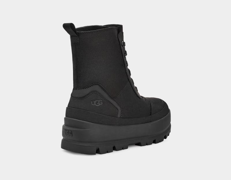 Black Ugg The Ugg Lug Women's Boots | South Africa-2470659