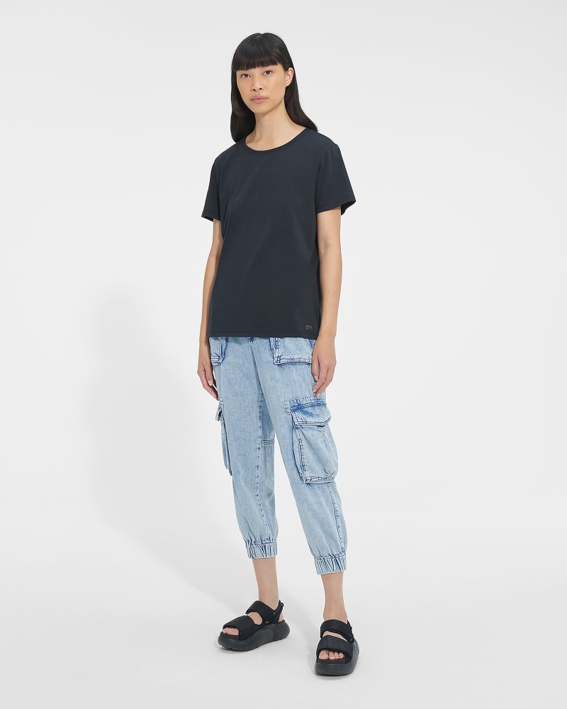 Black Ugg Uma Women's Tee | South Africa-7654198