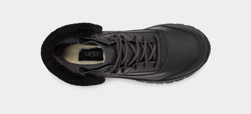 Black Ugg Yose Fluff V2 Women's Winter Boots | South Africa-4123586