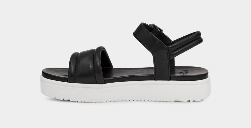 Black Ugg Zayne Women's Ankle Strap Sandals | South Africa-3106928