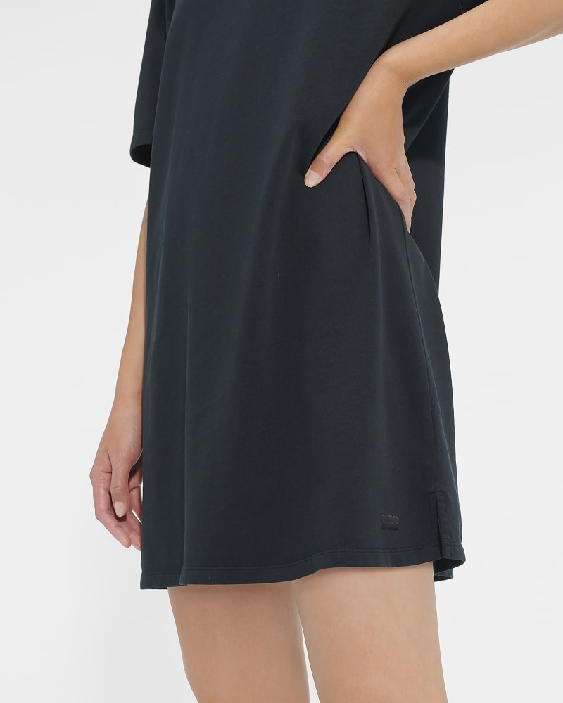 Black Ugg Zoey T-Shirt Women's Dress | South Africa-6839142