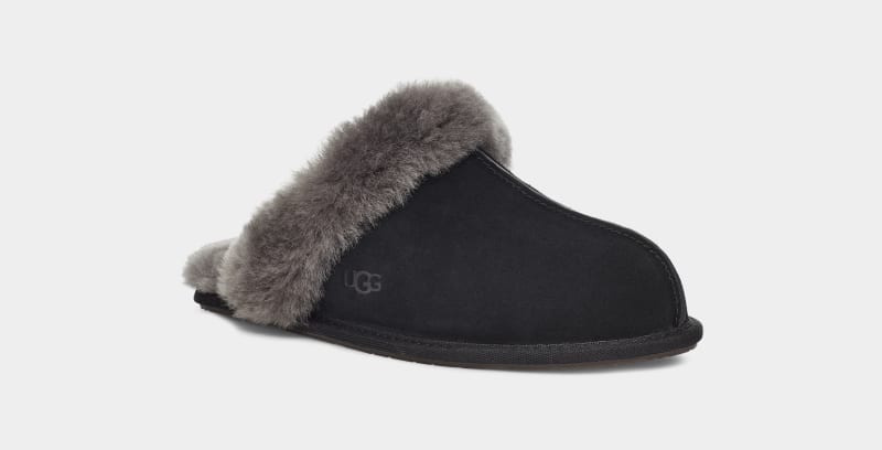 Black / Grey Ugg Scuffette Ii Women's Slippers | South Africa-5628973