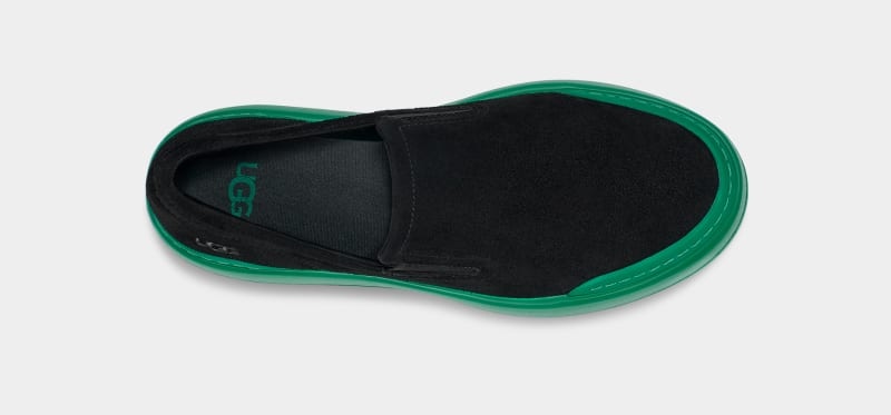 Black / Turquoise Green Ugg W Marin Mega Slip On Women's Sneakers | South Africa-6051932