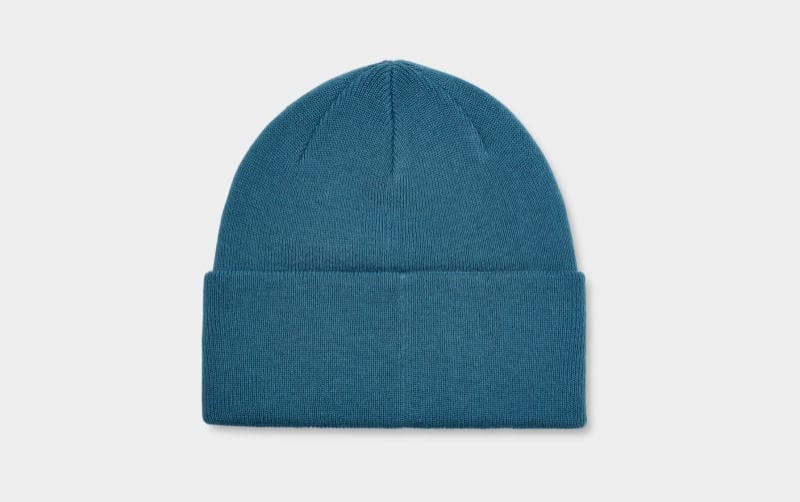 Blue Ugg 3d Graphic Logo Women's Beanie | South Africa-4835710