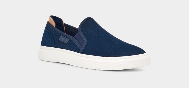 Blue Ugg Alameda Slip On Suede Women's Sneakers | South Africa-5698302