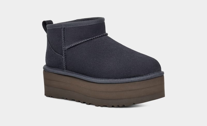 Blue Ugg Classic Ultra Mini Platform Women's Boots | South Africa-8195734